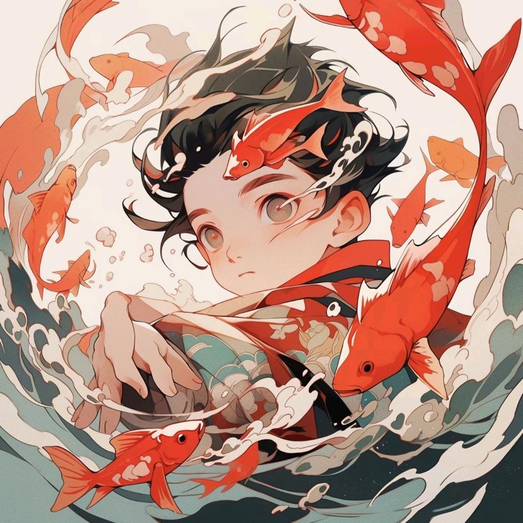 Lucky koi