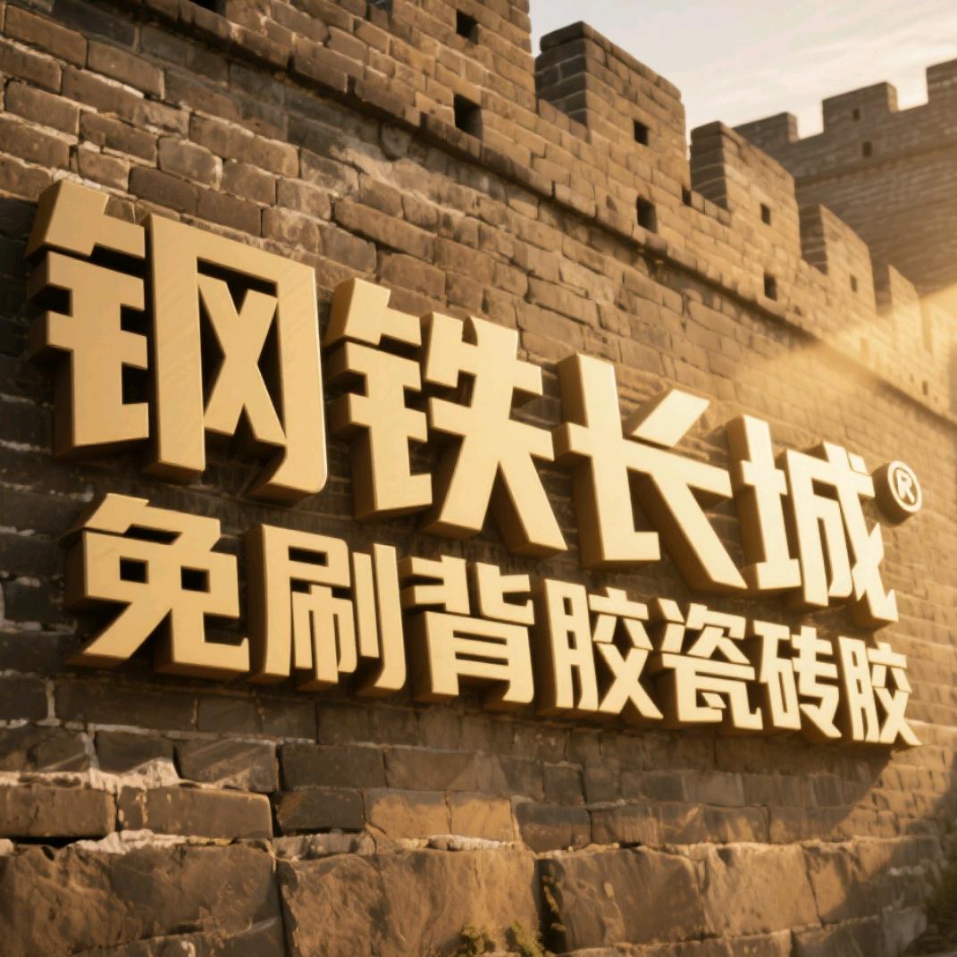 钢铁长城免刷背胶瓷砖胶