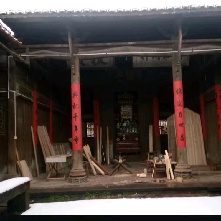 宜丰县天宝古村进士第古建雕刻工艺官方号