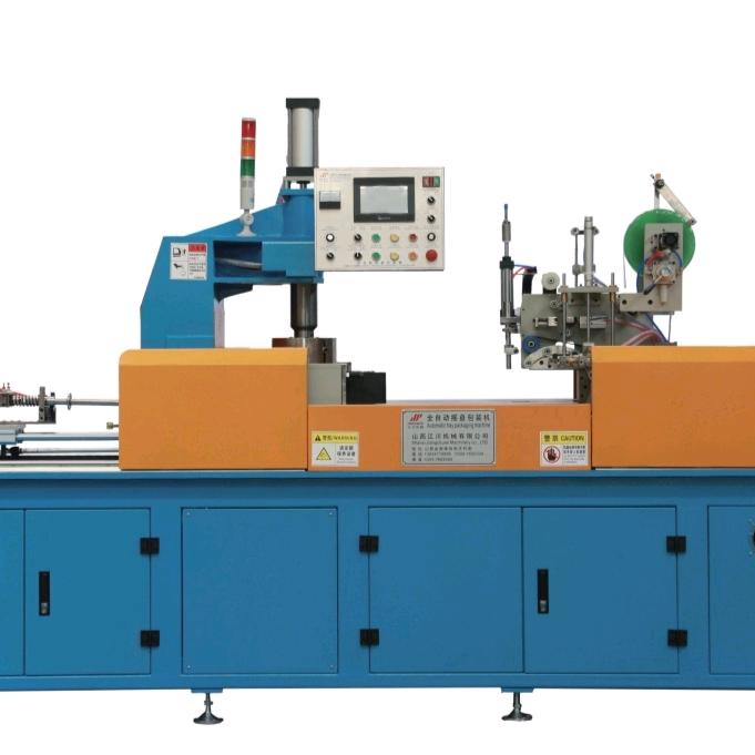 江川机械全自动摇盘包膜机