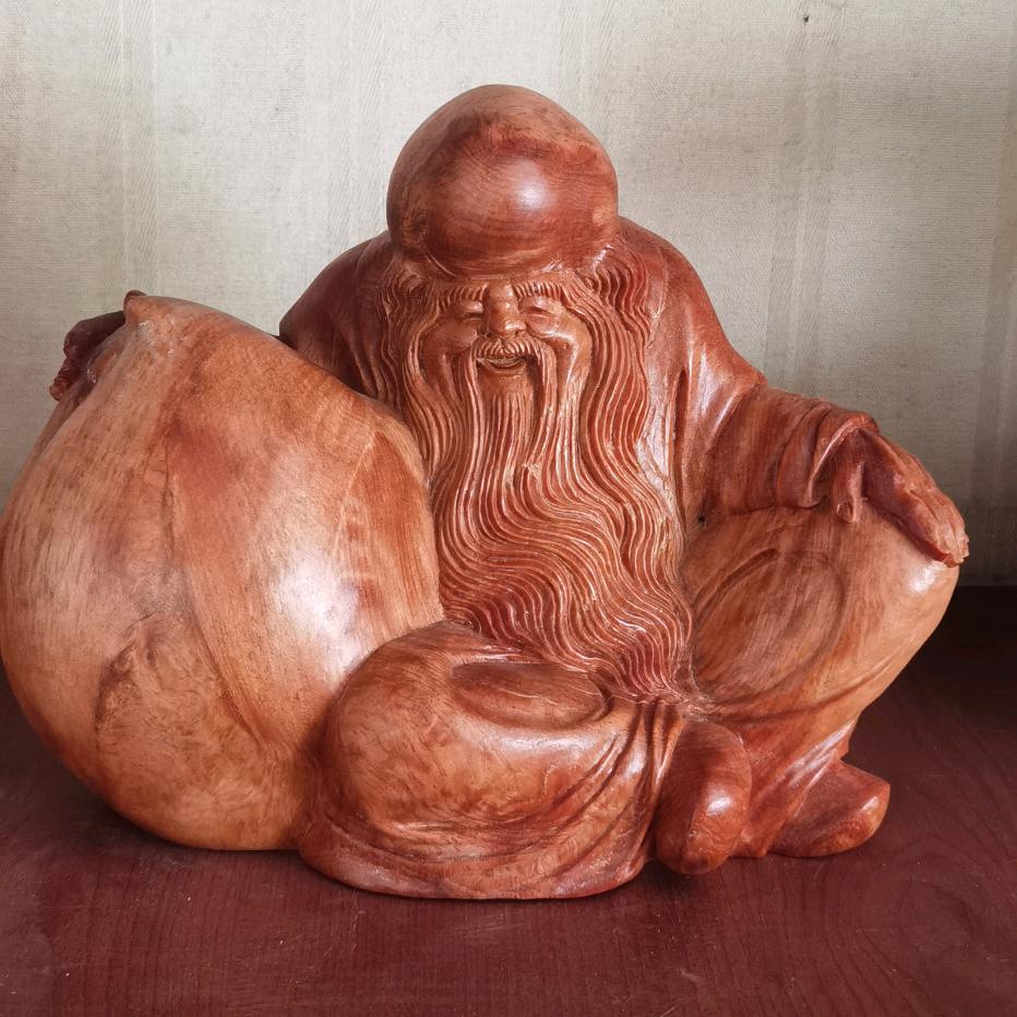 印真红莲·和合琥珀木