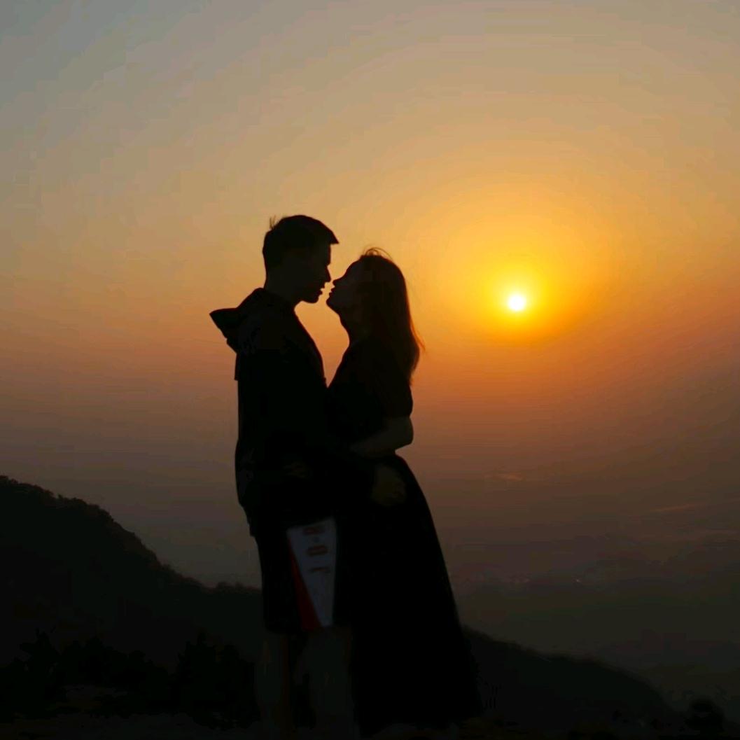 冬季凌晨的风景