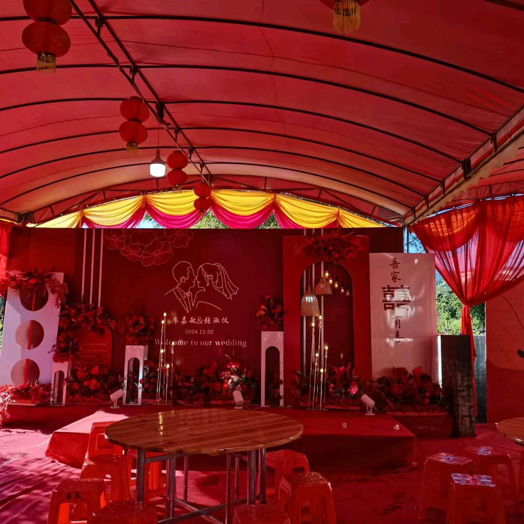 李明婚庆策划，场景布置