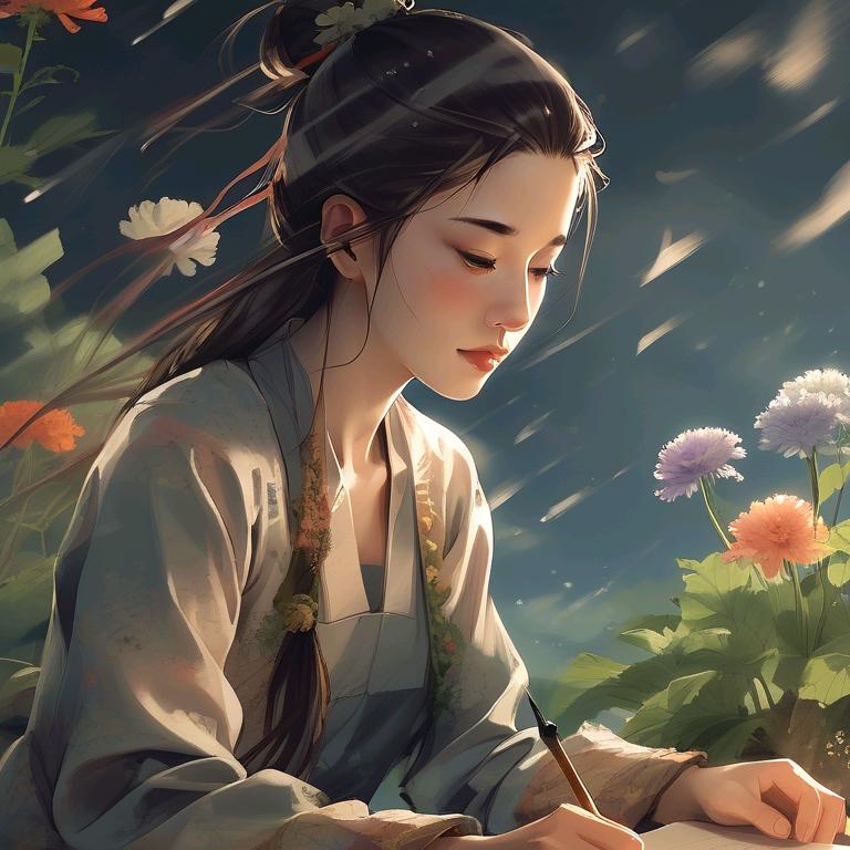 淡墨清心（隶书）