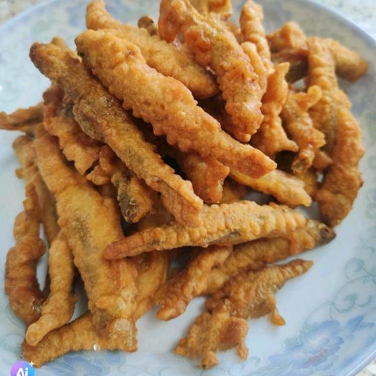 王二姐油炸小河鱼