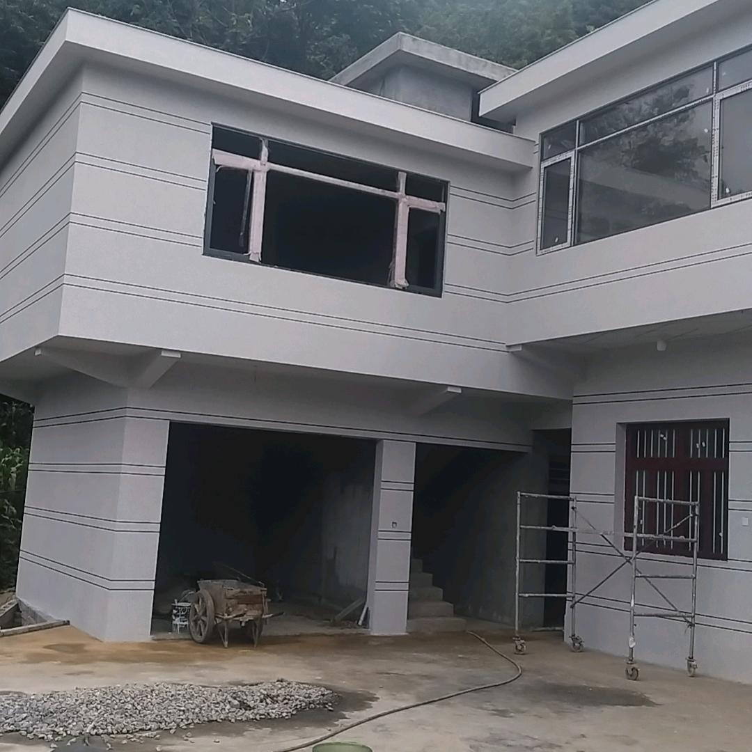 #外墙水包水水包砂真石漆 #外墙仿石漆