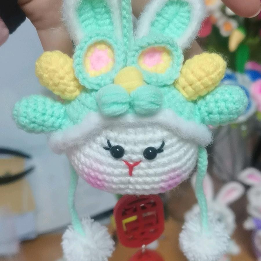 思语手工毛线花