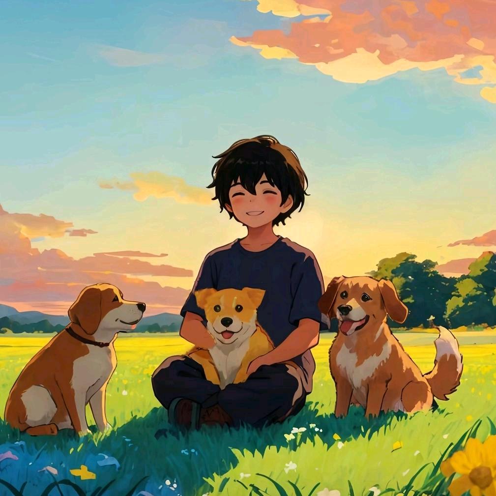 一人一狗一世界