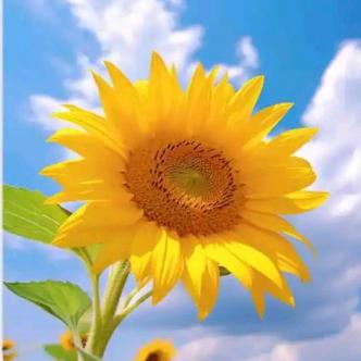 向日葵向阳而生。