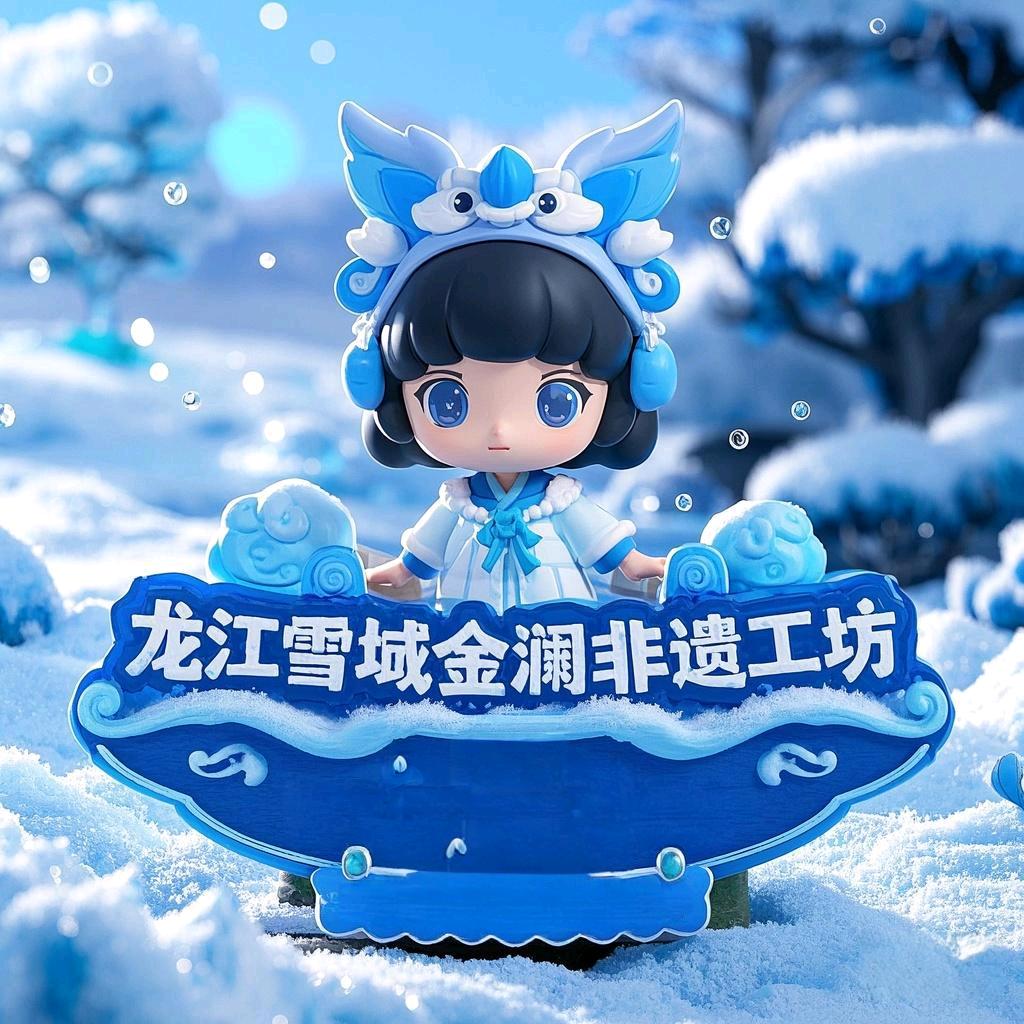 大兴安岭冰雪画