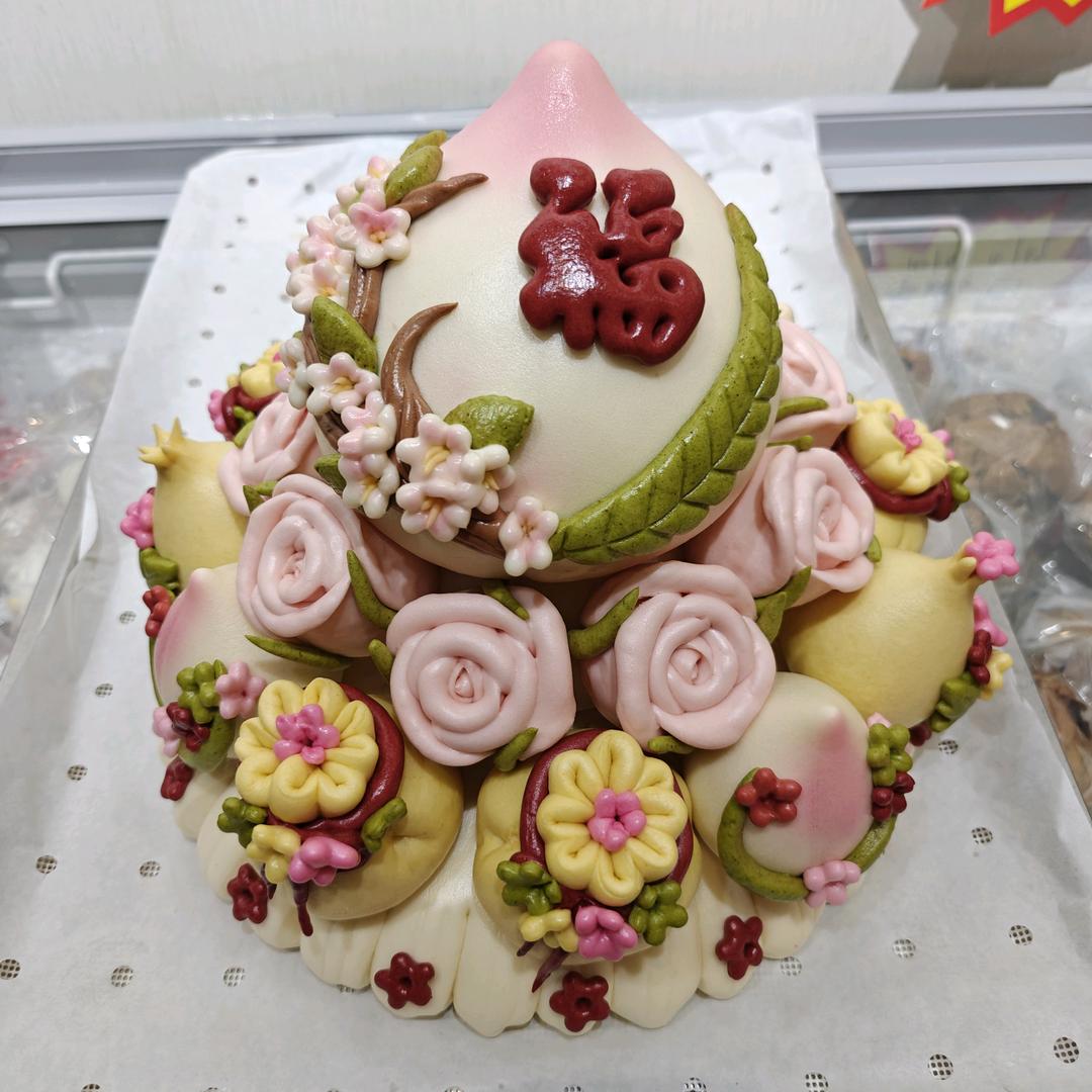 顾三红顾家馍花馍