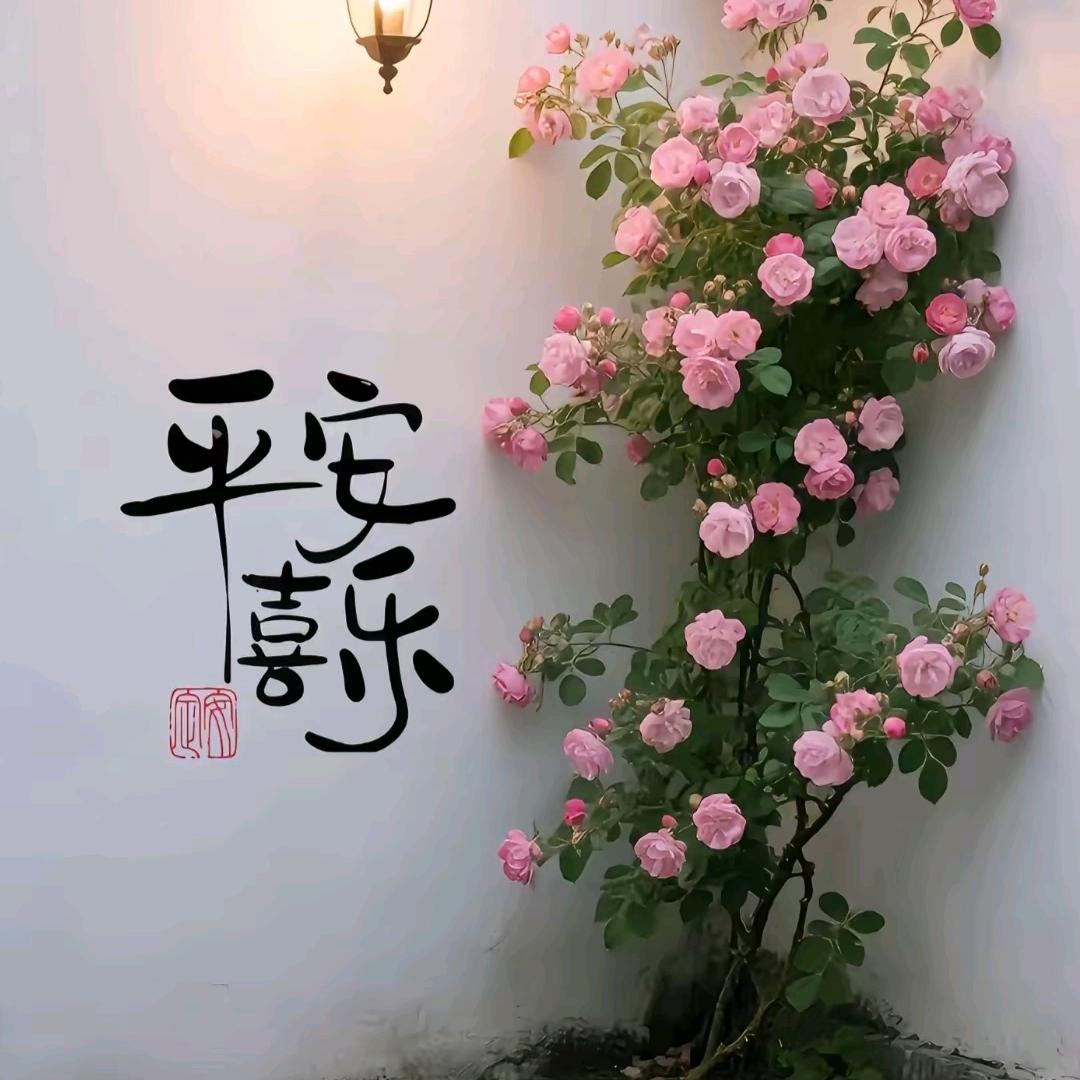 幸福向我来招手🌸🌸🌸🌹🌹