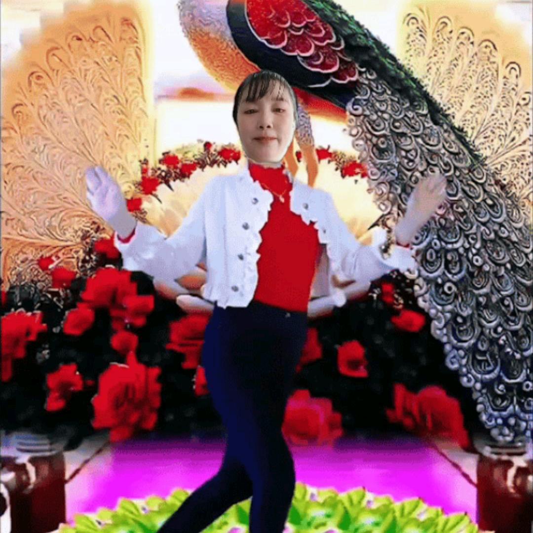 蓝天红