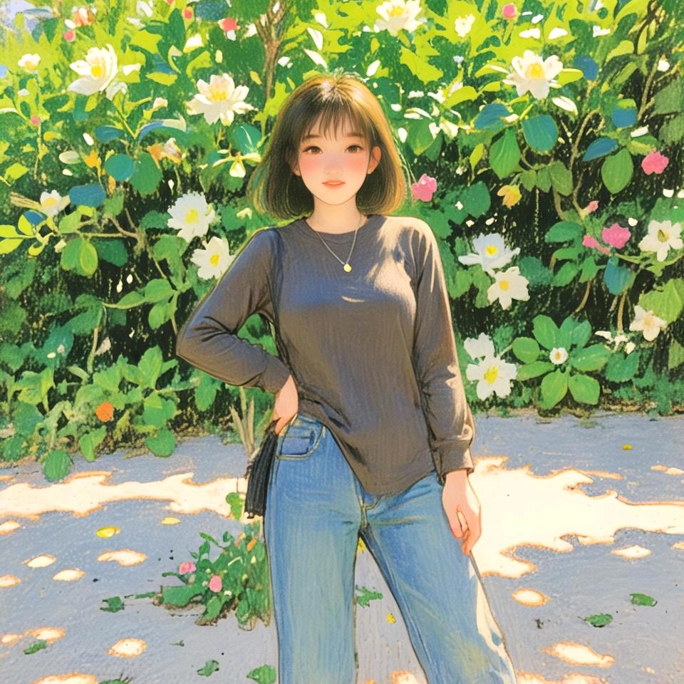 人随风过