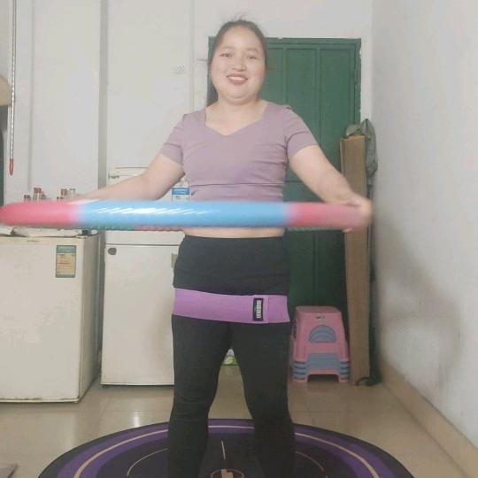 莉莉呼啦圈爱运动（已掉40斤）