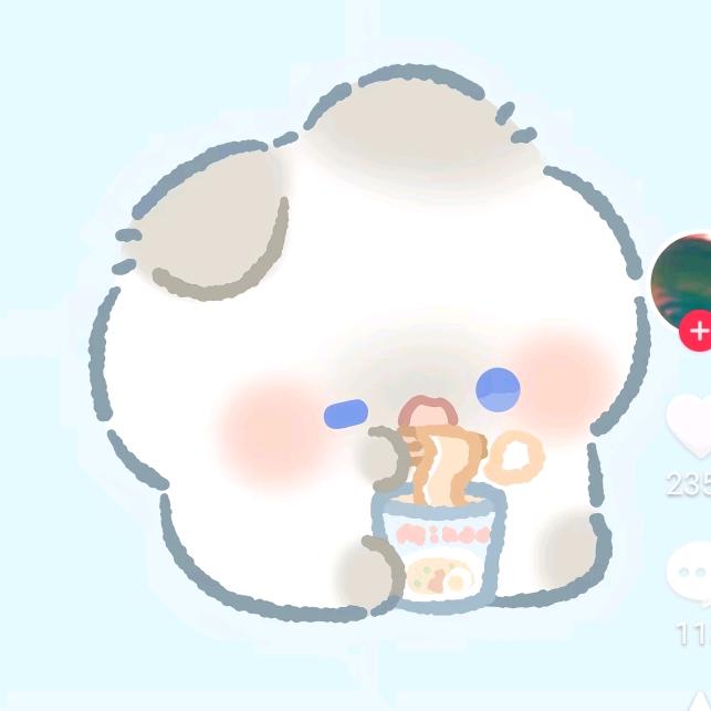 萌哒哒的小兔子