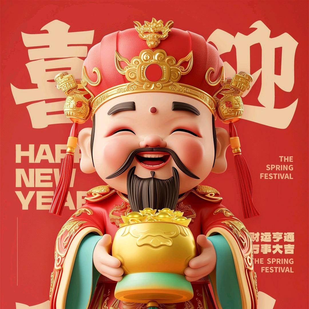 喜迎财神（自家果园赣南脐橙）