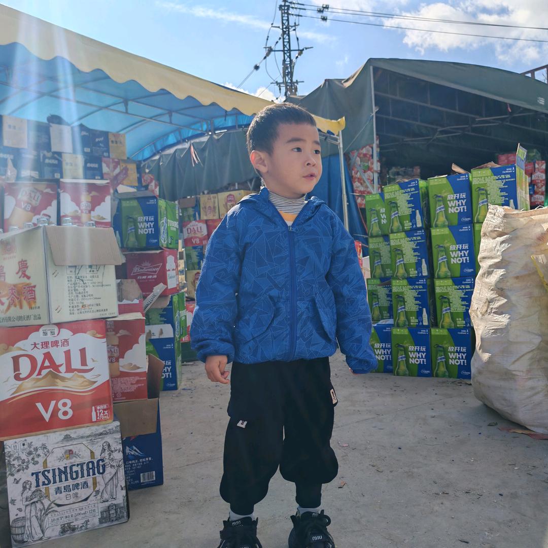 专业收啤酒瓶、玻璃、木材的小小苏