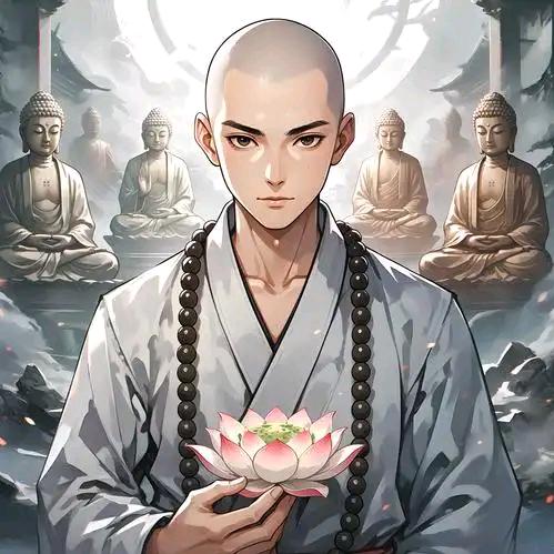 贫僧法号：道满