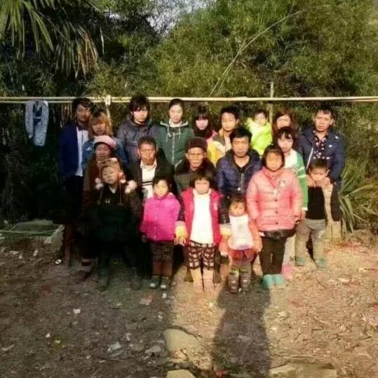 我在农村长大的