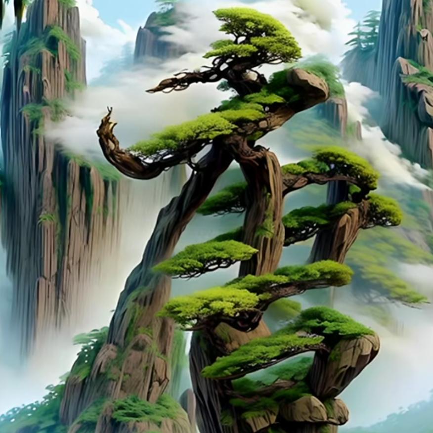 《锦鲤戏水》