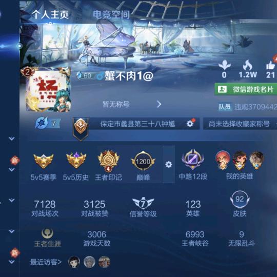 王者荣耀(蟹不肉）