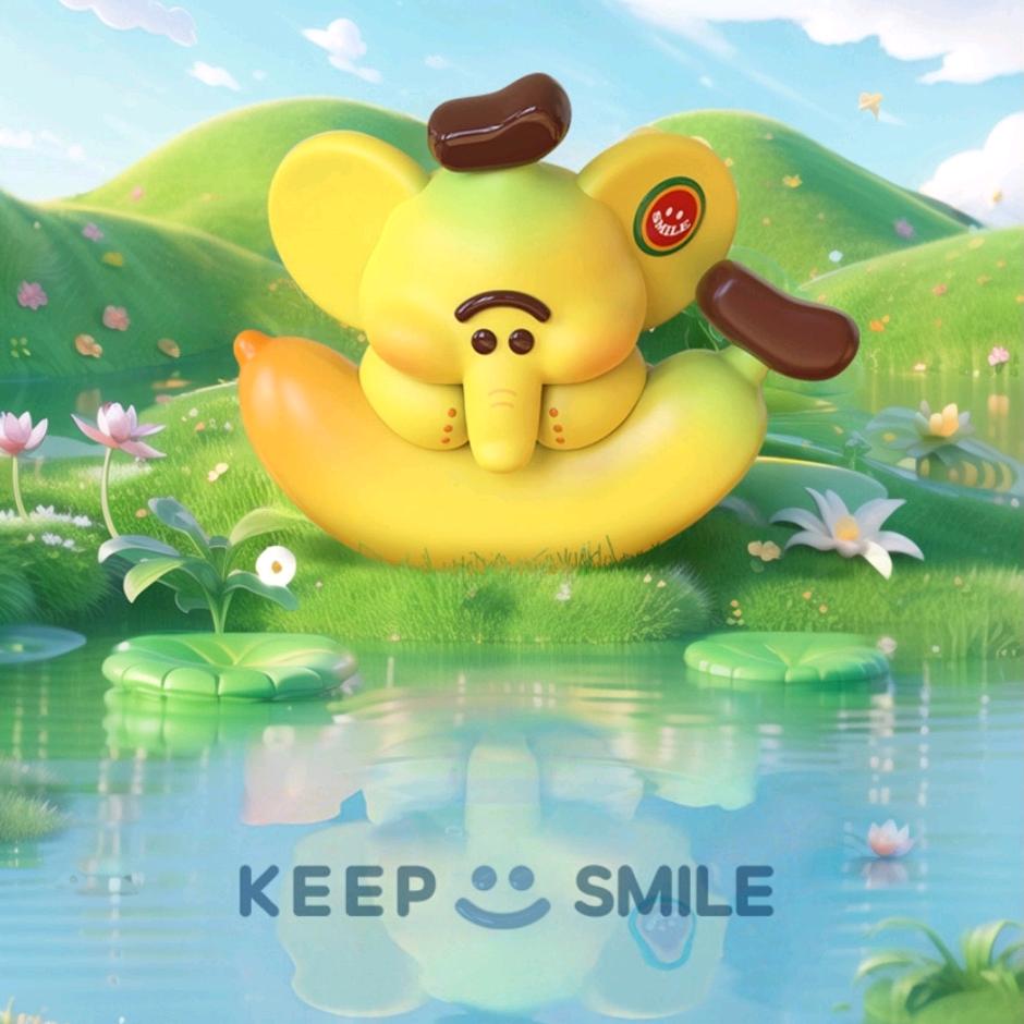 燥物潮玩拆拆拆-蕉绿象panana