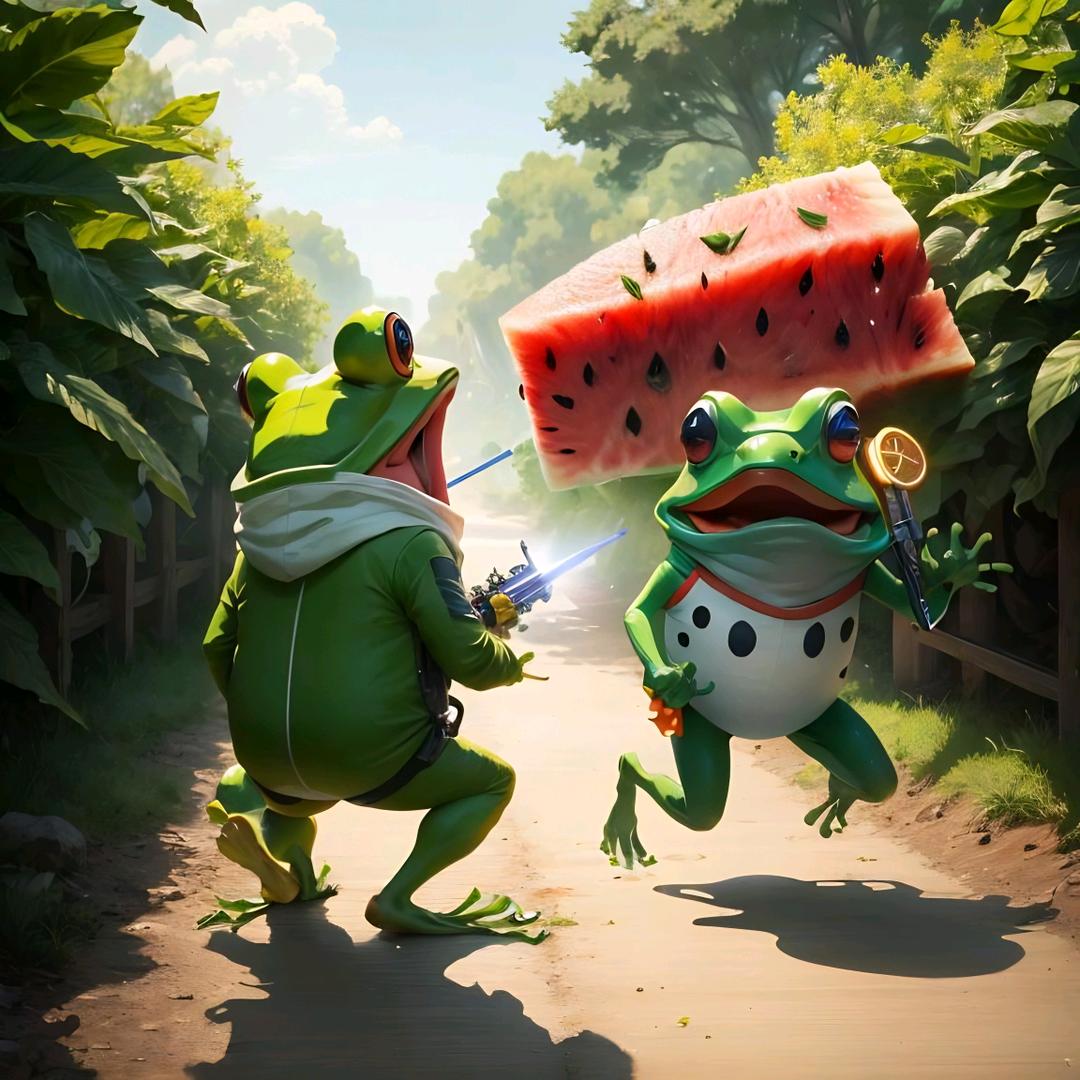 🍉🍉不爱🐸🐸