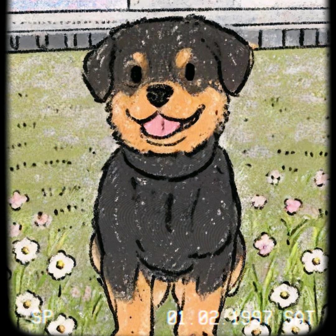 米卡是只罗威纳