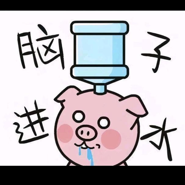 脑子进水了