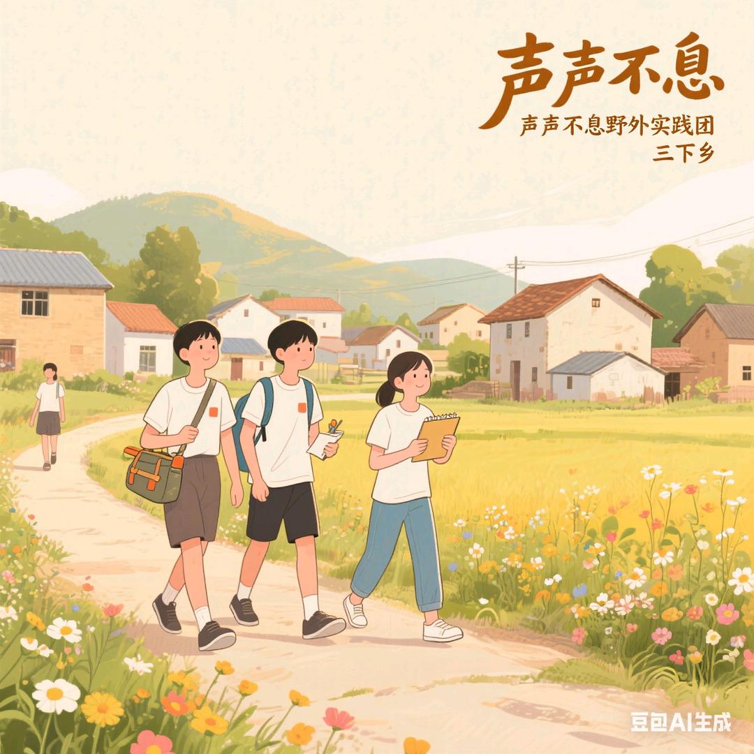 “声声不息”三下乡实践