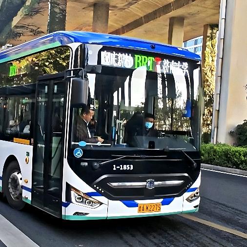 Rizhao bus enthusias
