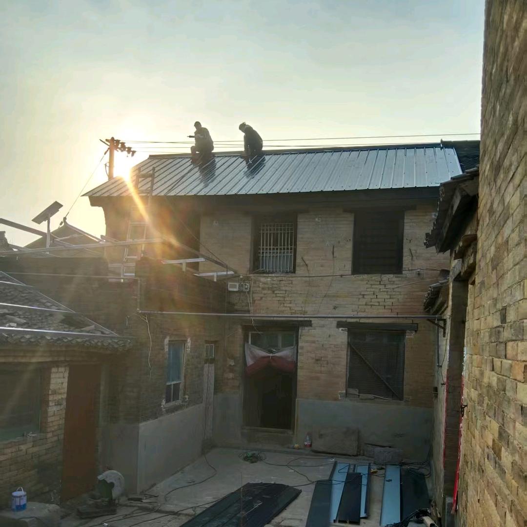 《承承》晋城彩钢瓦树枝瓦专业安装