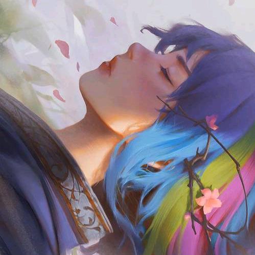 烟花凝暮紫