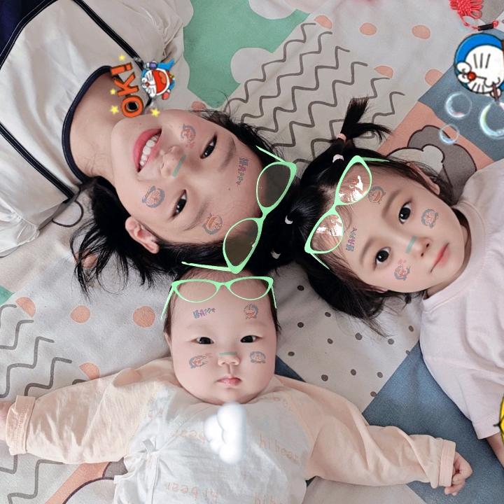 家有三宝朵朵彤彤沫沫