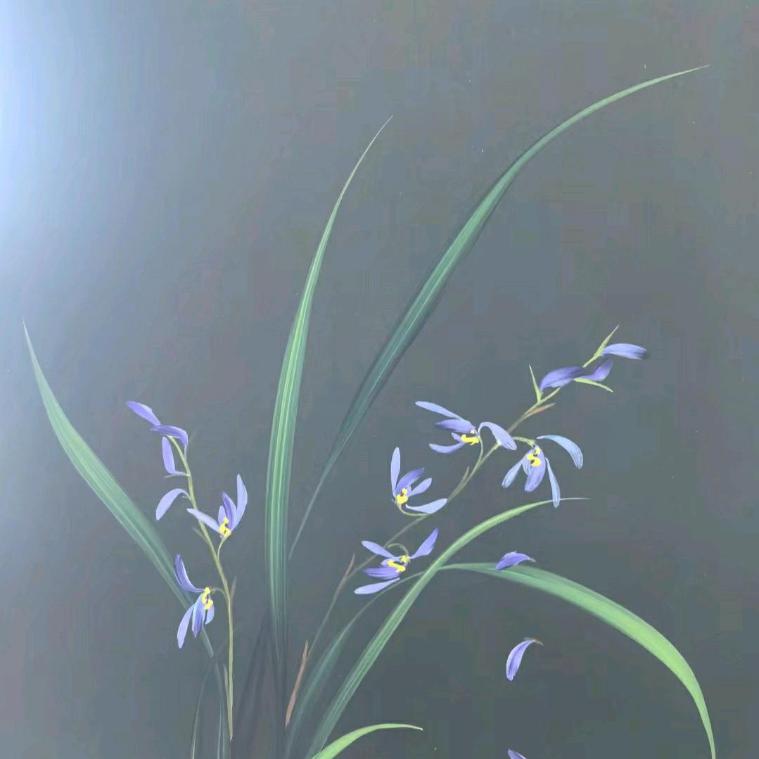寒菲布衣（彩绘）