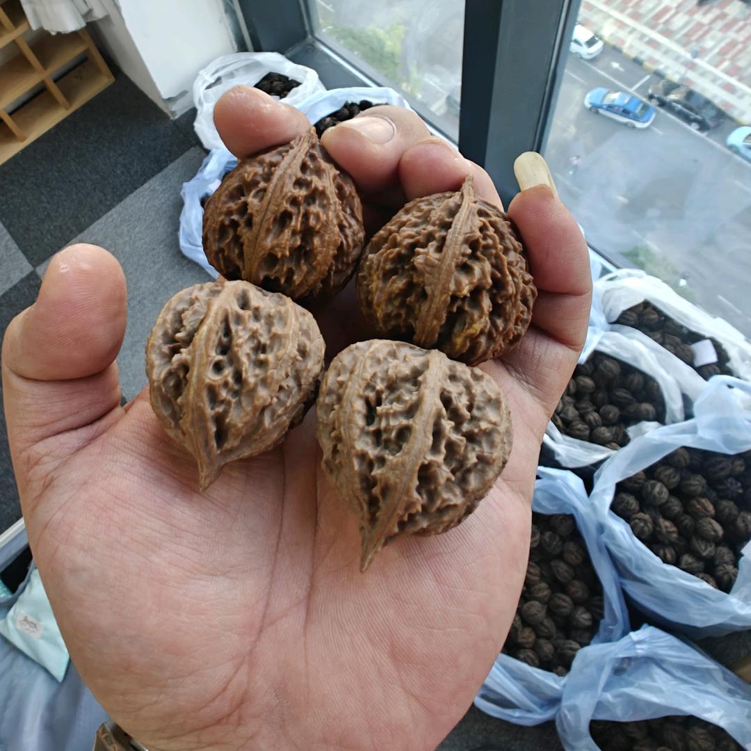 黔八棱小众野生文玩核桃