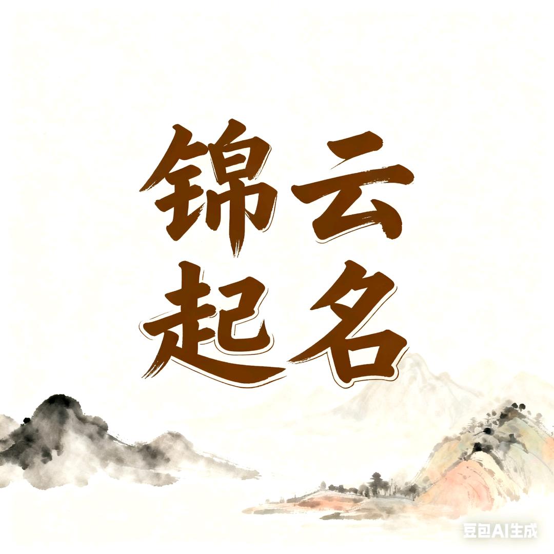 锦云起名