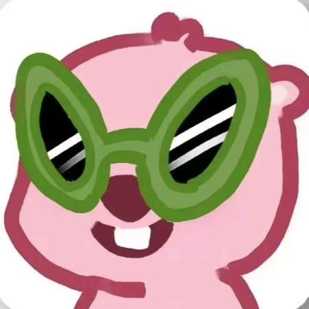 犯困的绿色火鸡面
