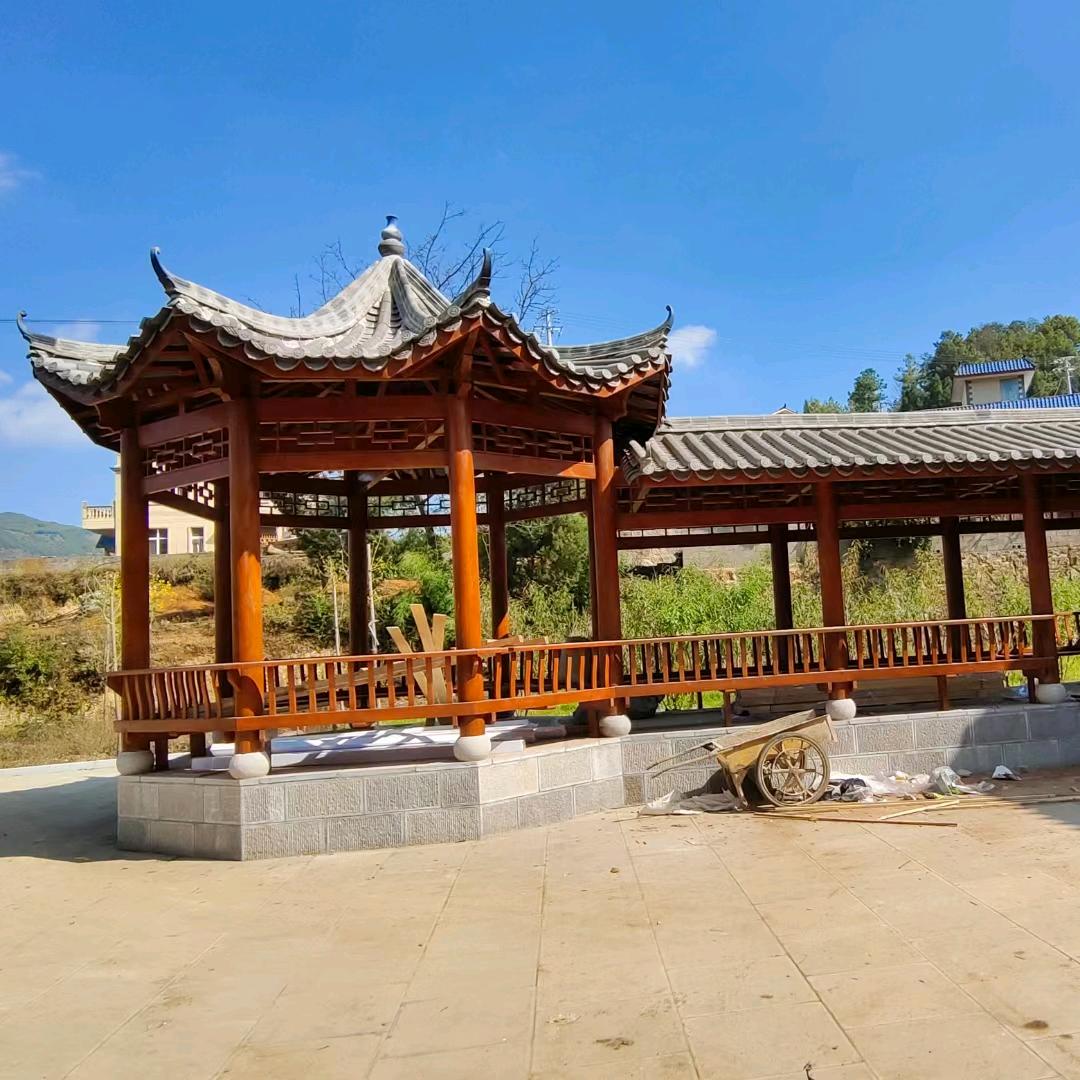 云南昆明塑木防腐木厂家——桃木建材