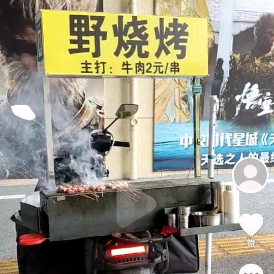 小向野烧烤在安岳小兰