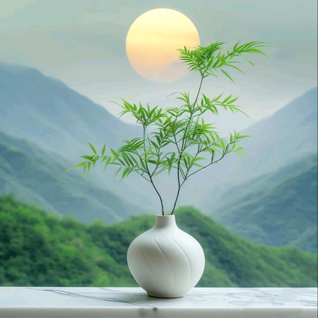 清风徐来安居乐叶