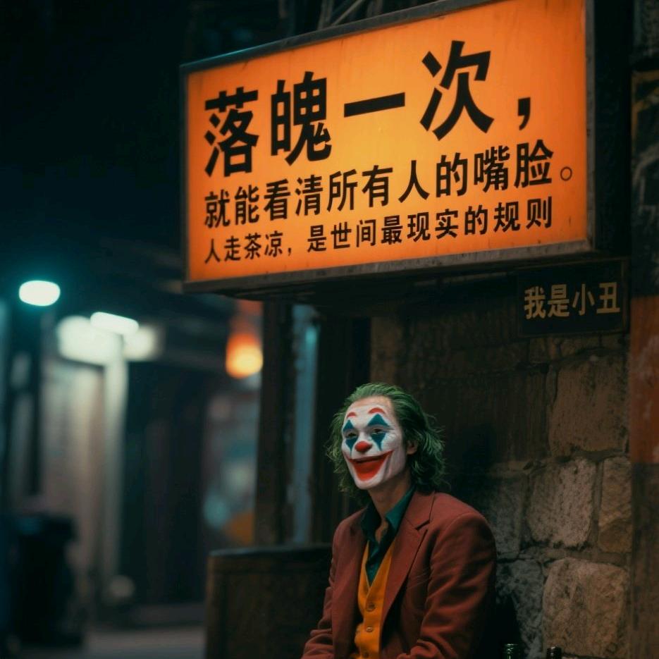 小丑文案