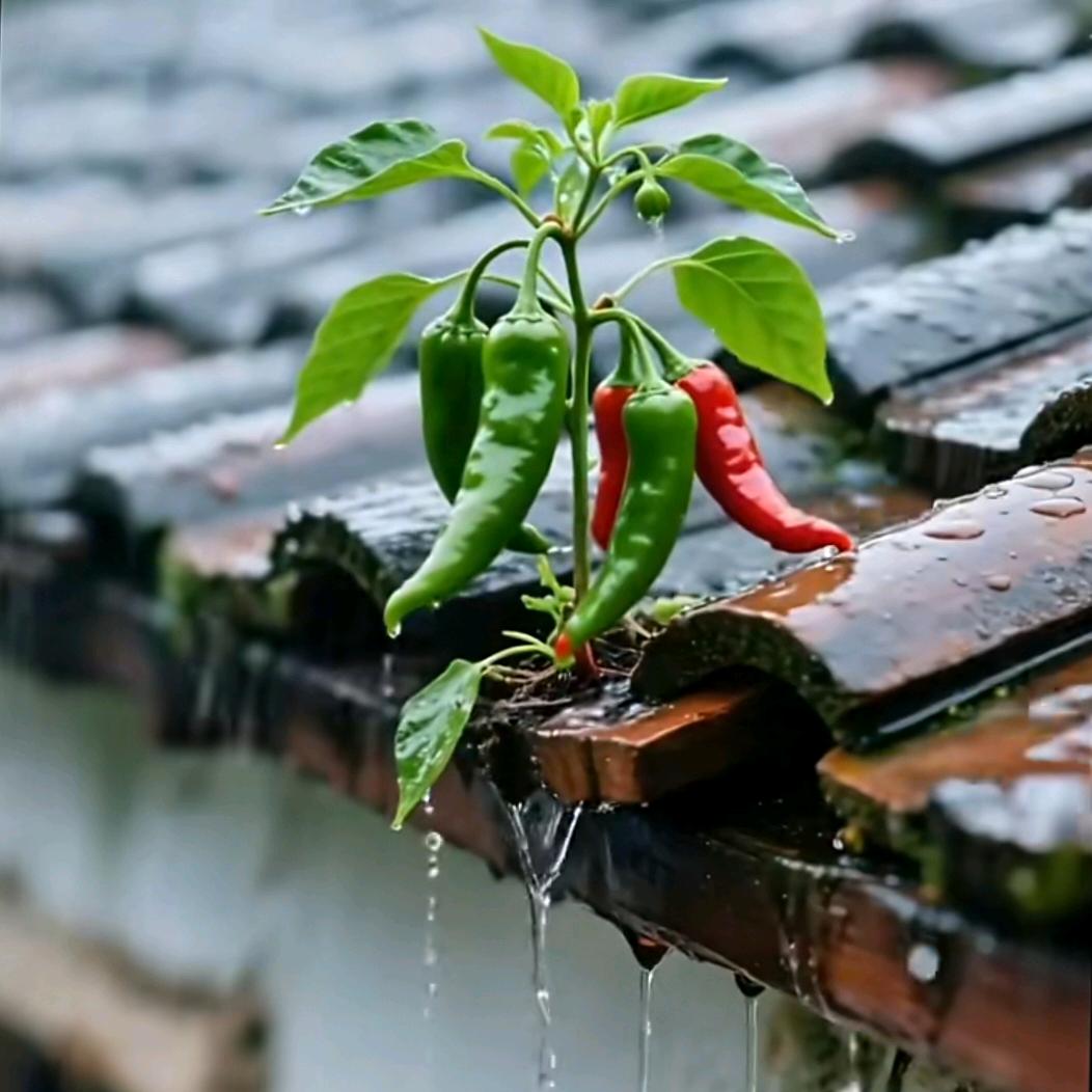 雨歇初晴，其云若彤。
