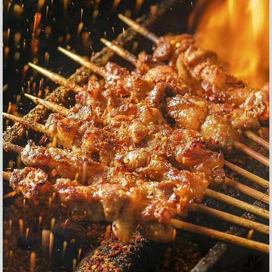 割腰子，切片烤