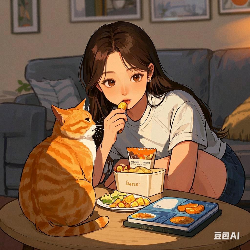 小嗨是吃货（养猫版）