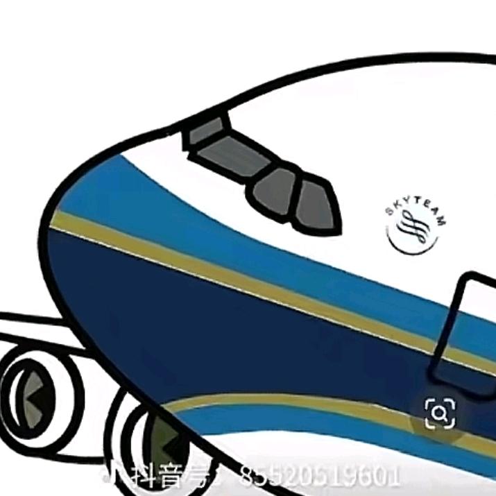 一架再跑道准备起飞的a380。