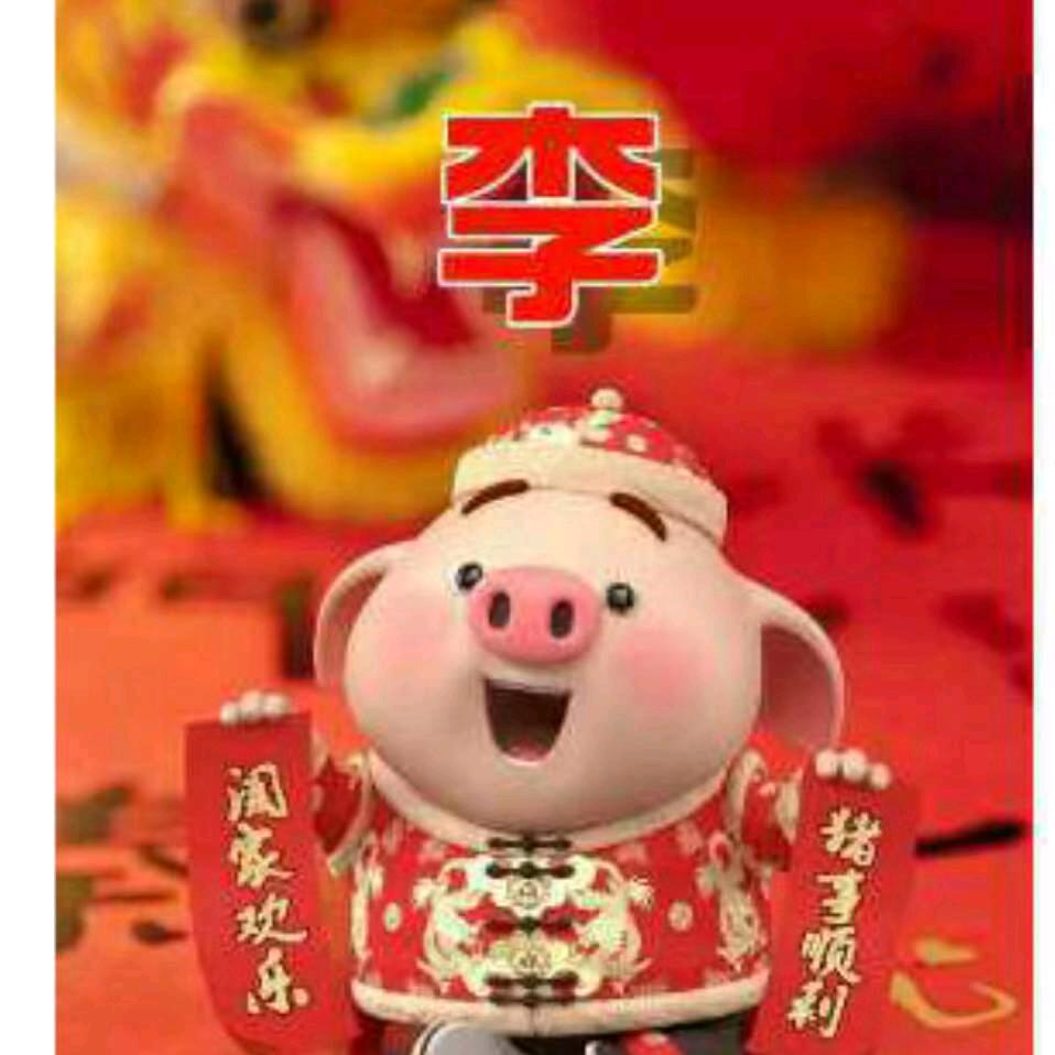 幸福的猪