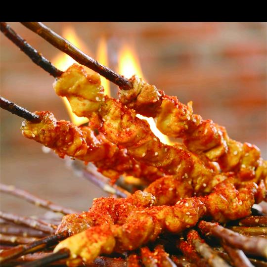 大西北资格羊肉串