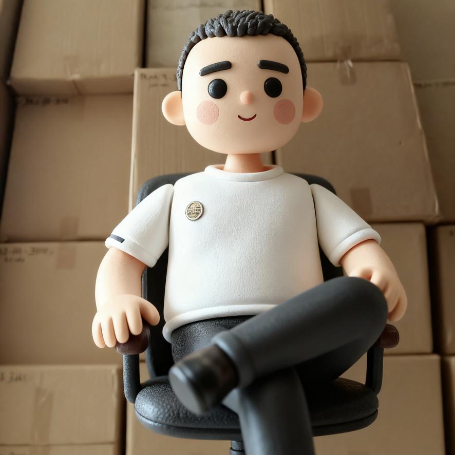 不由自主de笑了